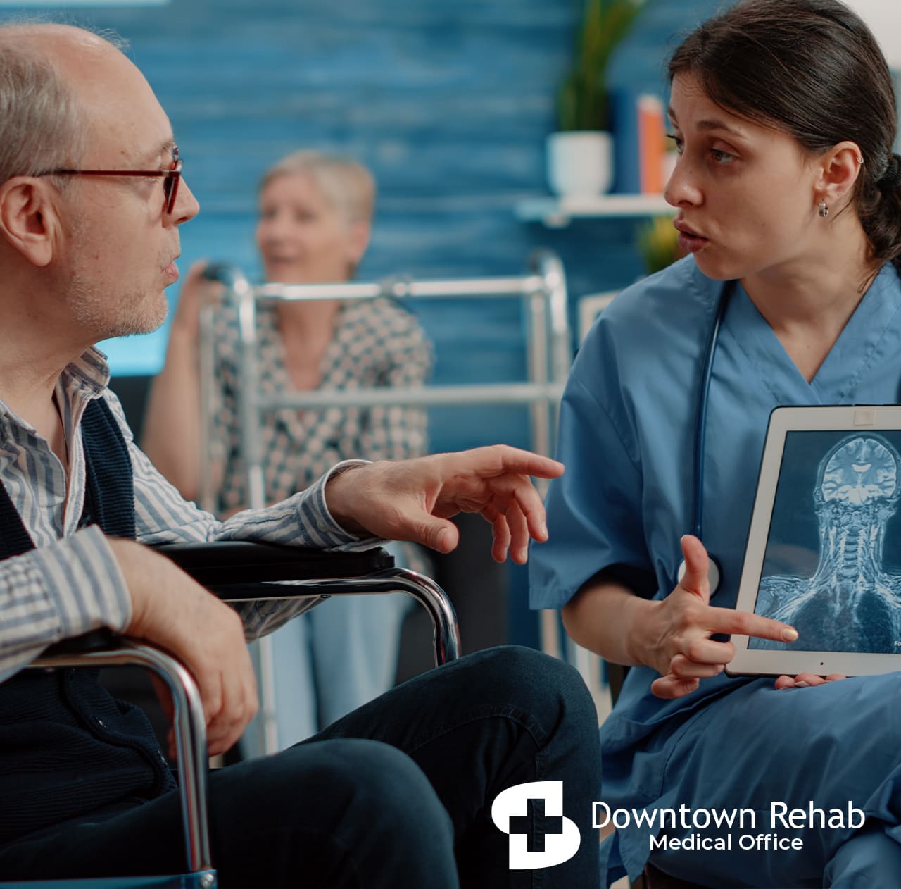 Neurological examination in Brooklyn clinic assessing nerve function and patient condition